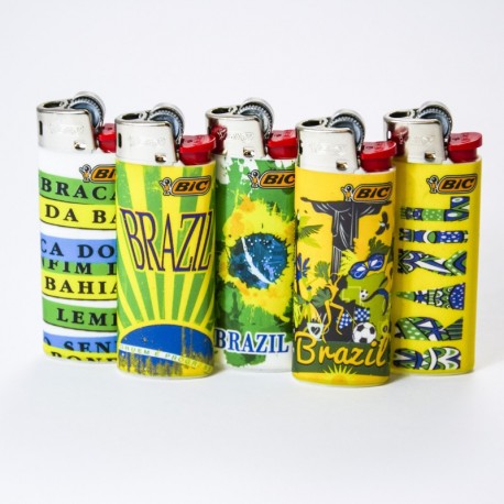 Feuerzeug Bic mini Brazil x5