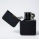 Briquet Star soft noir ouvert