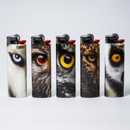 Feuerzeug Bic groß Eyes x5