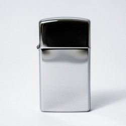 Briquet Zippo slim polish chrome