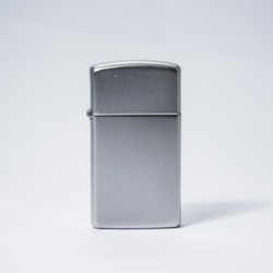 Zippo slim satin chrome
