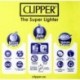 Briquet Clipper mini Flower x4