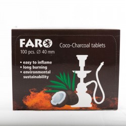 Coco Charcoal tablets Faro x100