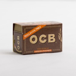 Ocb virgin rolling paper rolls + filters tips