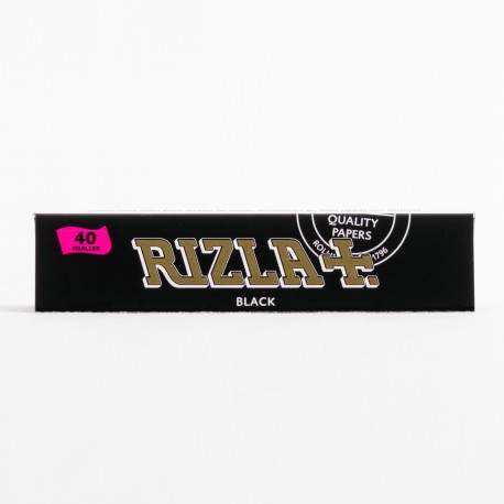 Papier à rouler Rizla+ black slim