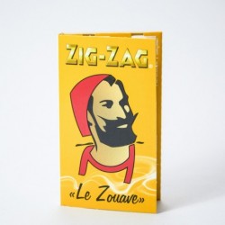 Papier à rouler Zig Zag jaune