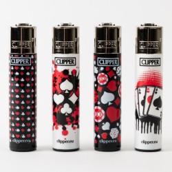 Games 21 Clipper Lighters x4