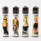 Summer Girls Clipper Lighters x4