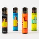 Fingers Clipper Lighters x4