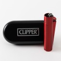 Briquet Clipper métal Red Devil