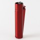 Red Metal Clipper Lighter