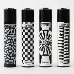 Clipper Feuerzeug Groß Schachspiel x4