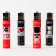 Clipper Pixel Style Lighter x4