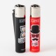 Clipper Pixel Style Lighter x4