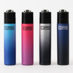 Clipper Feuerzeug Mini Metallic Gradient x4