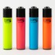 Clipper Fluo Lighters x4