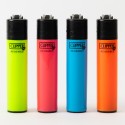 Briquet Clipper mini fluo x4