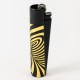 Clipper Metal Psychedelic Gold Lighter
