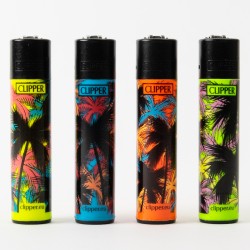 Clipper Palm Beach Lighters x4
