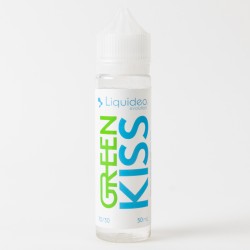  E liquide Liquidéo 50 ml Green Kiss 0 mg