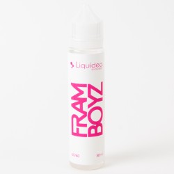 E-liquide Liquidéo 50 ml Framboyz 0 mg