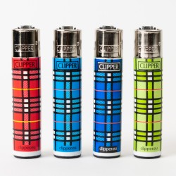 Table Print Clipper Lighters  x4