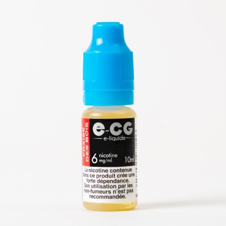 E-liquide E-CG fraise 10 ml