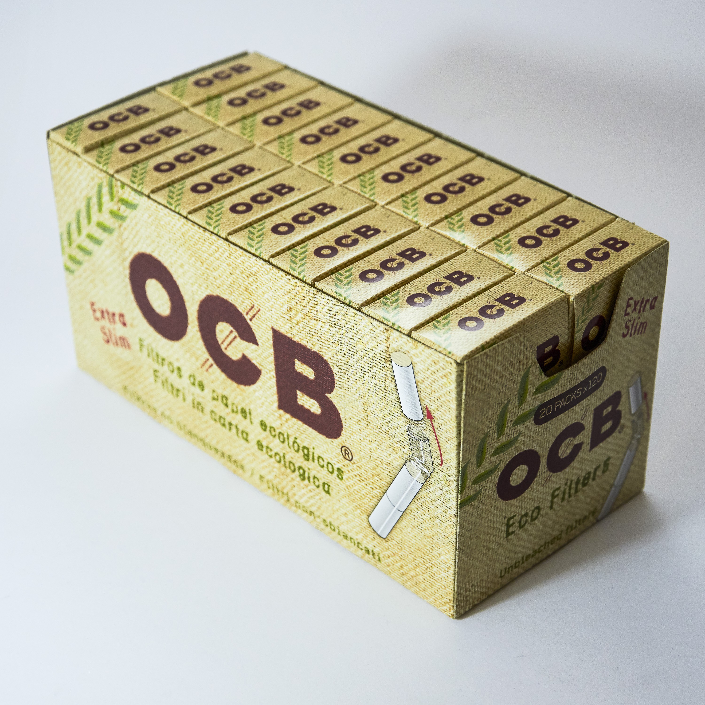 Boite de 120 filtres OCB stick premium – La Havane Nîmes