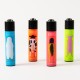 Clipper Animal Behinds Lighters x4