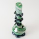 Bong en verre bleu 26 cm
