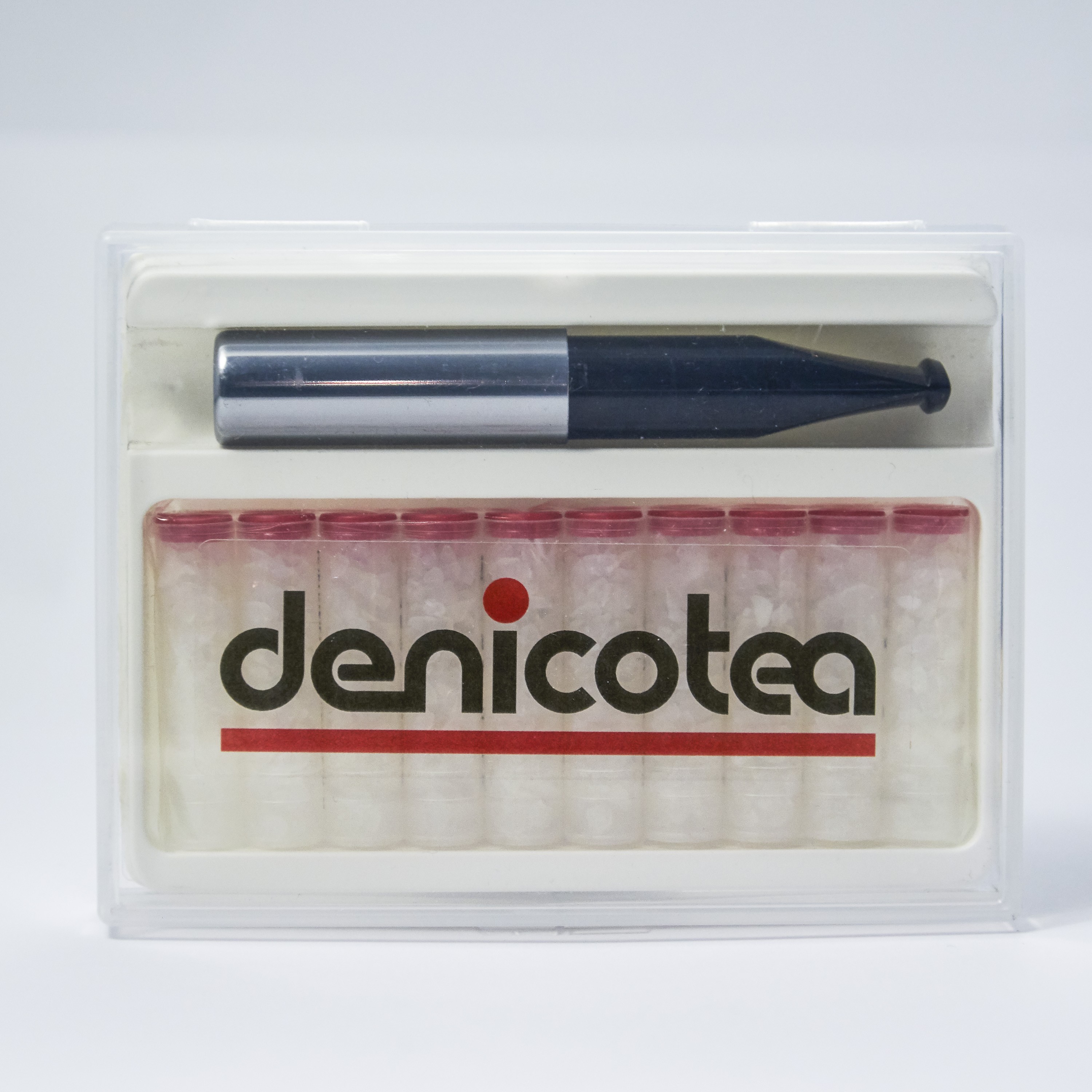 Denicotea Filterspitzen weiß-silber Material Kunststoff neu 