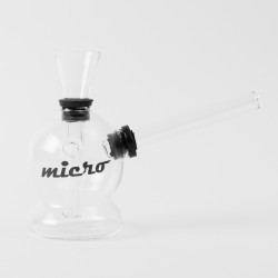 Bong micro en verre 10 cm