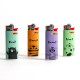 Feuerzeug Bic mini Fußabdruck x4