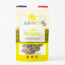 Fleur de CBD GRIN'D Lemon Haze 2g