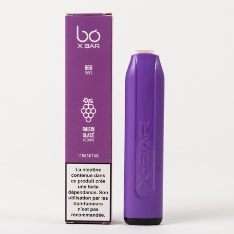 BO X-BAR raisin glacé