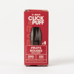 Pod Click & Puff X-BAR fruits rouges
