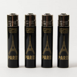 Briquet Clipper grand Paris tour Eiffel  x4