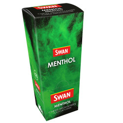 Cartes aromatisées Swan menthol x25