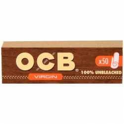 Carnet 50 filtres carton Ocb Virgin