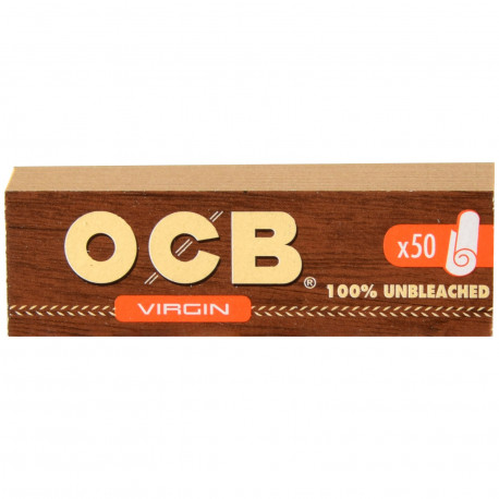 Carnet 50 filtres carton Ocb Virgin