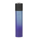 Briquet Clipper métal Iconic Gradient