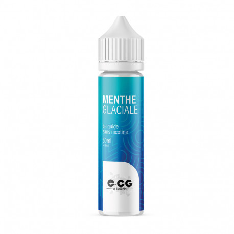 E-liquide E-CG menthe glaciale 50 ml