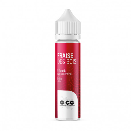E-liquide E-CG fraise des bois 50 ml