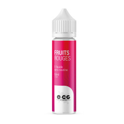 E-liquide E-CG fruits rouges 50 ml