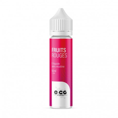 E-liquide E-CG fruits rouges 50 ml