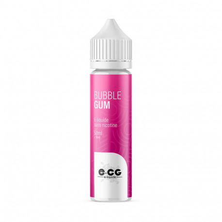 E-liquide E-CG Bubble Gum 50 ml