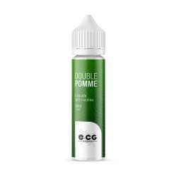 E-liquide E-CG double pomme 50 ml